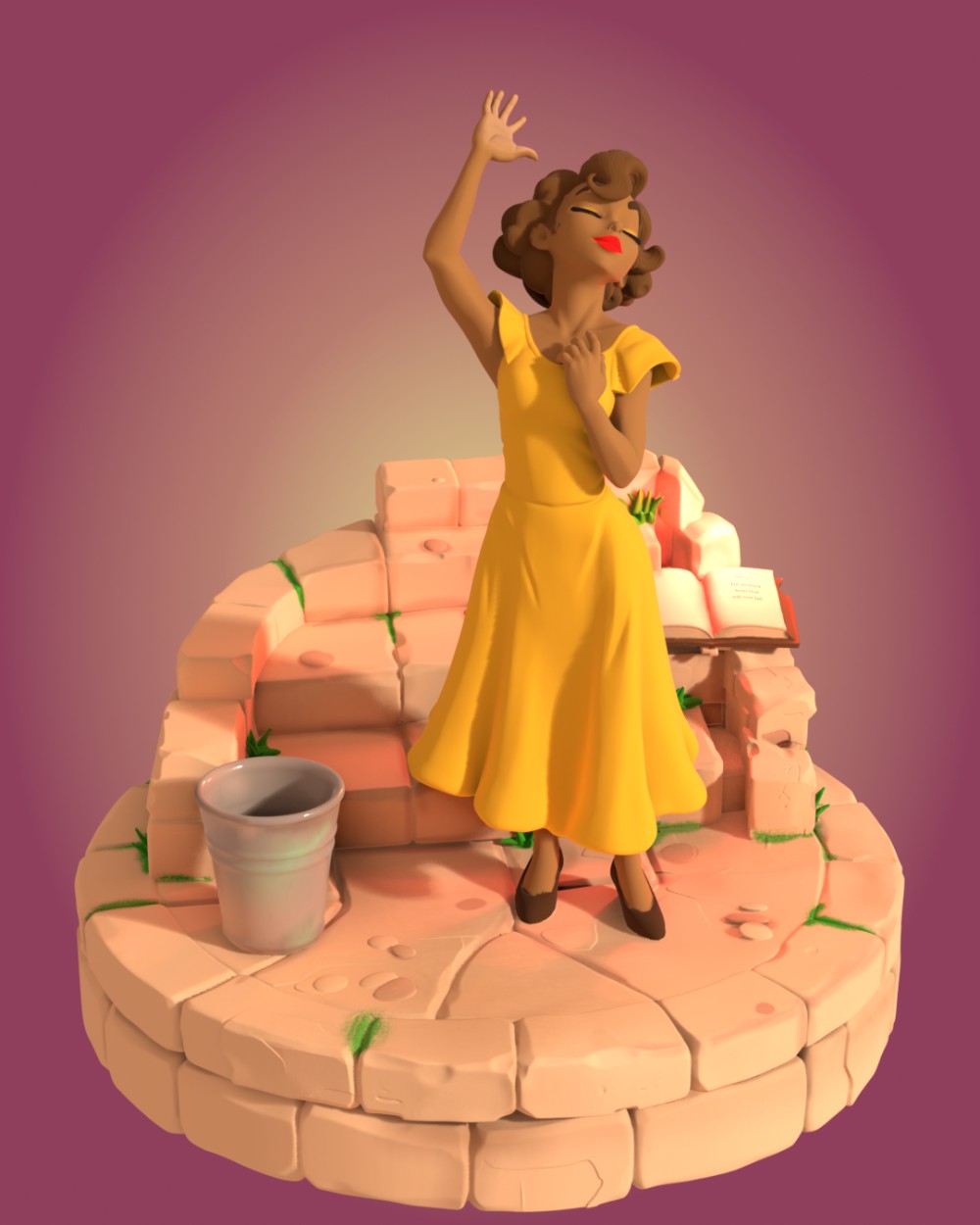 Lighting test three with the verse